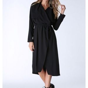 Duster waterfall jacket