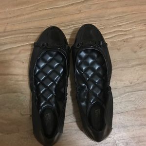 Michael Kors black flat shoes