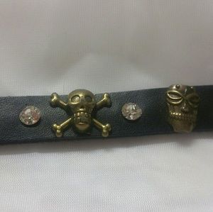 Tiki skull bracelet