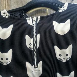 H&M MEOW Cat A-line dress