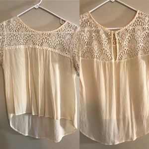 Bella Ella cream shirt