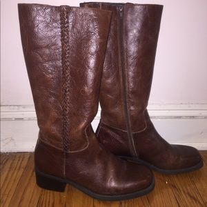 Nicole Brown Riding Boots