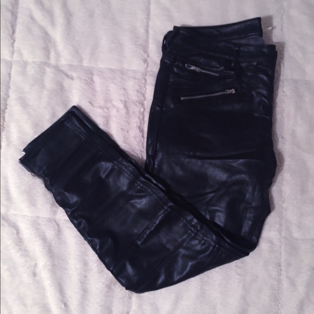 Leather pants for H&M