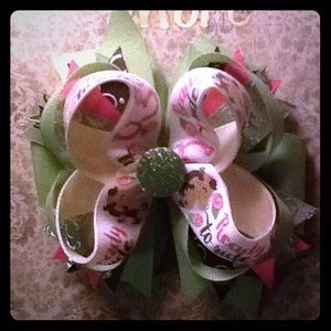 "Ready to Ride" Boutique hair bow