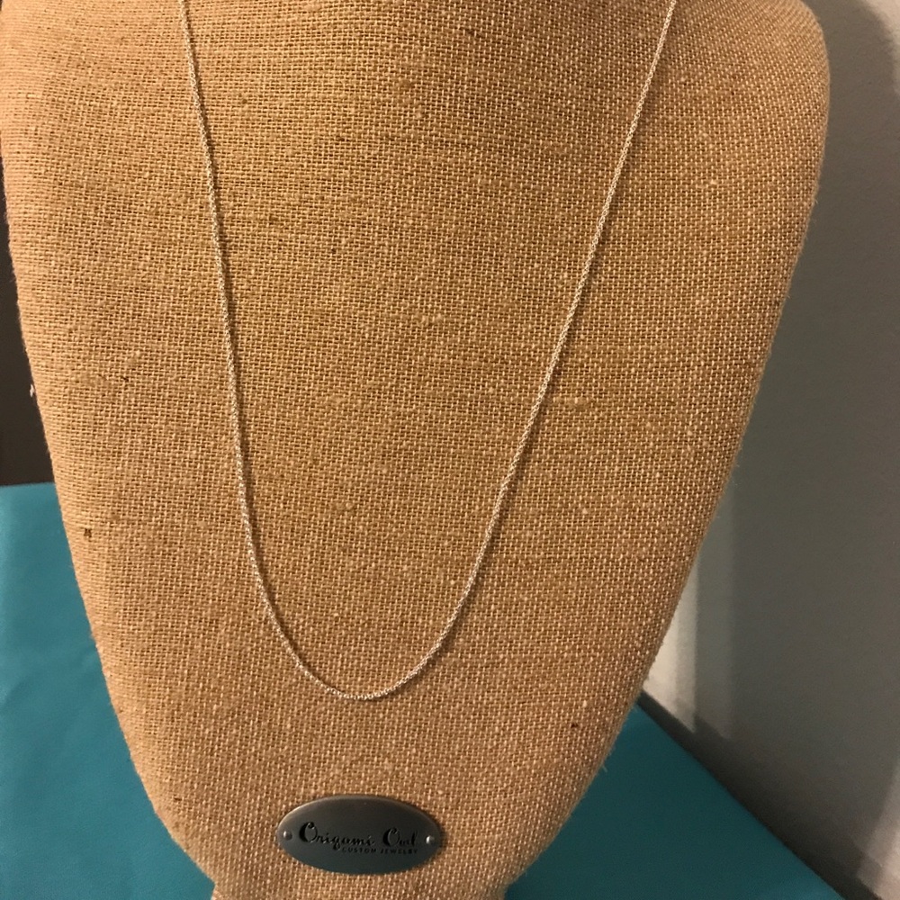 Origami owl silver 1.5mm rolo chain