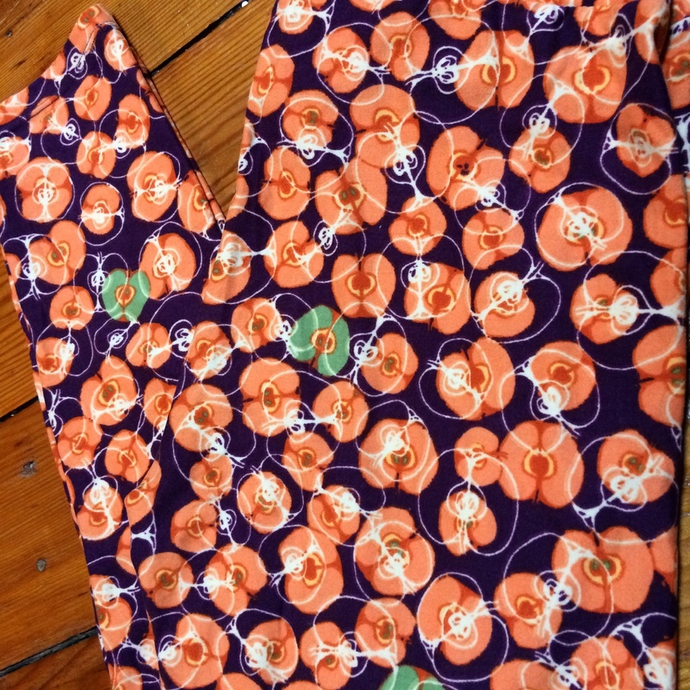 Bundle of 3 only please. Lularoe OS autumn apple leggings