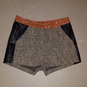 High waisted shorts