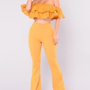 Best of me ruffle set from fashion nova!