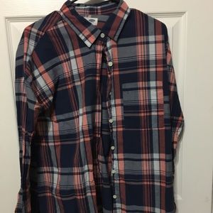 Slightly used button down old navy shirt