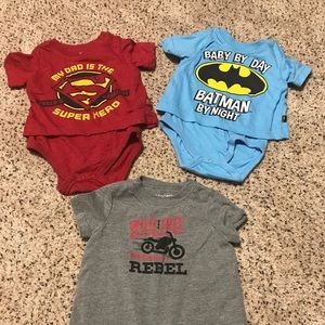 Big Sale 🎃 Onesies/shirt 3 pieces