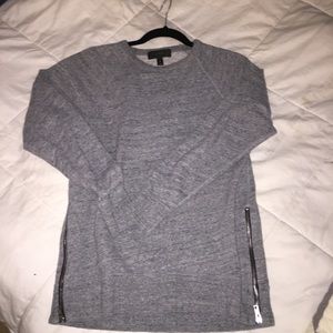 J CREW Zip Detail Sweater
