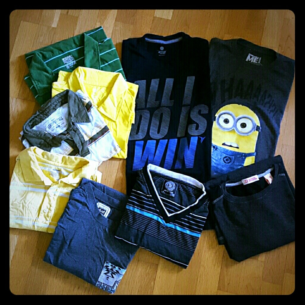 SOLD Bundle of mens shirts