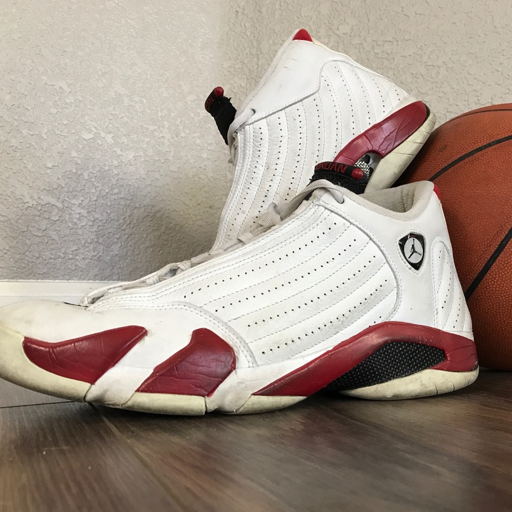 Jordan XIV White/ Varsity Red