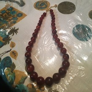Joan Rivers Glass Bead Necklace