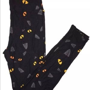 NWT LuLaRoe TC2 Black Cats Leggings