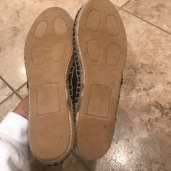 Vince Black Robin Suede Espadrilles Size 7 - Picture 8 of 10