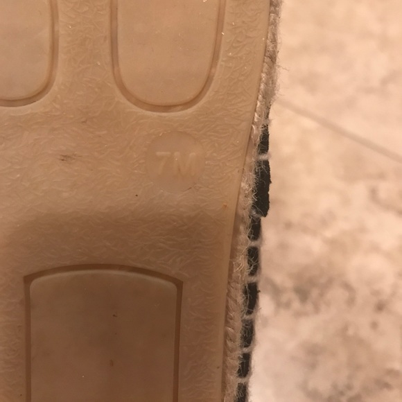 Vince Black Robin Suede Espadrilles Size 7 - Picture 9 of 10