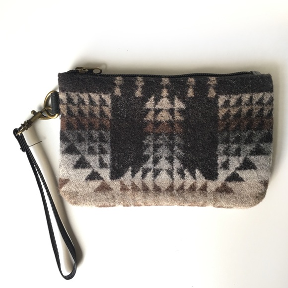 Pendleton Handbags - Sale! PENDLETON wool wristlet purse  NWOT