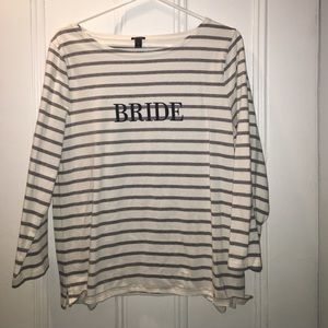 JCREW "Bride" shirt