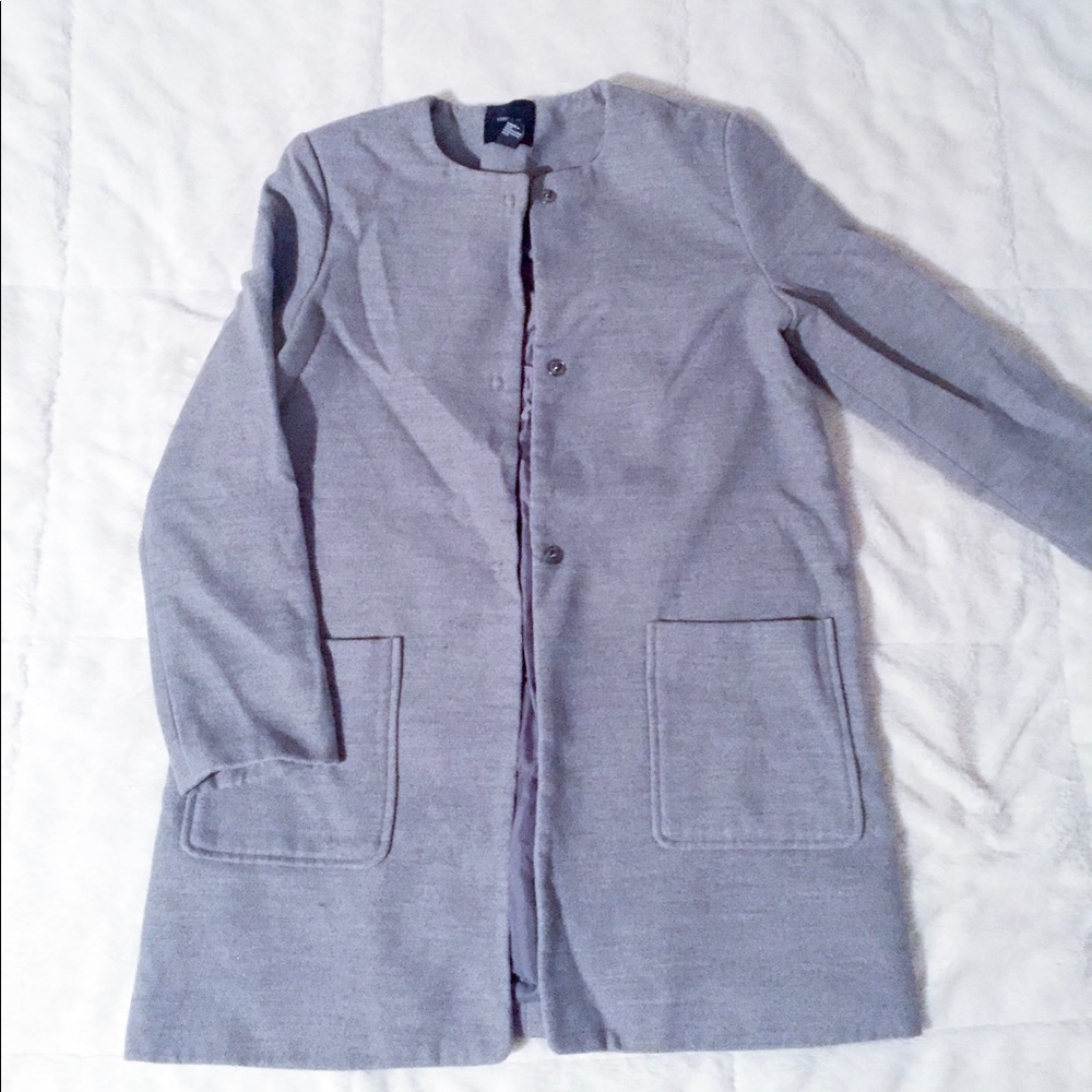 Gray coat from Forever 21