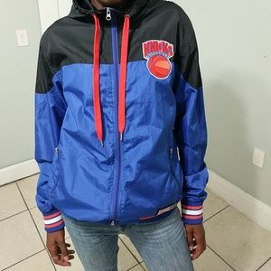 Majestic New York Knicks Windbreaker