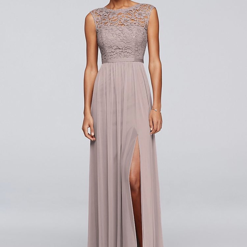 David's Bridal bridesmaid dress
