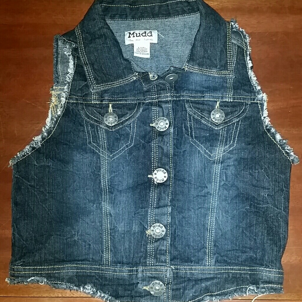 MUDD DENIM VEST