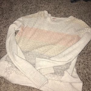 Crochet sweater