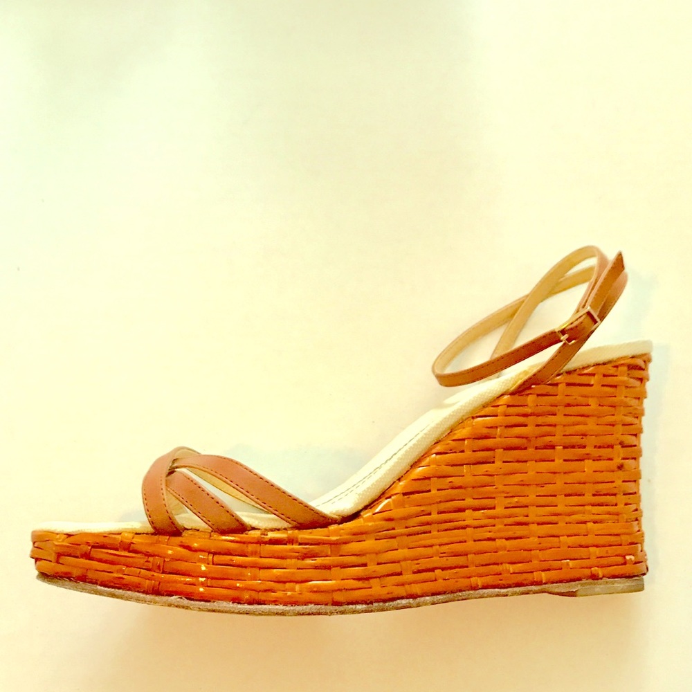 Kate Spade Wedge Ankle Wrap Sandal