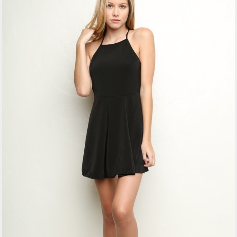 Brandy Melville Black Kirsten Dress