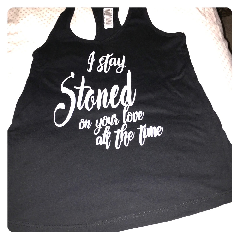 NWT Chris Stapleton razor back tank !