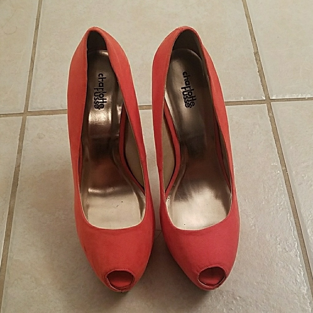 Coral High Heel