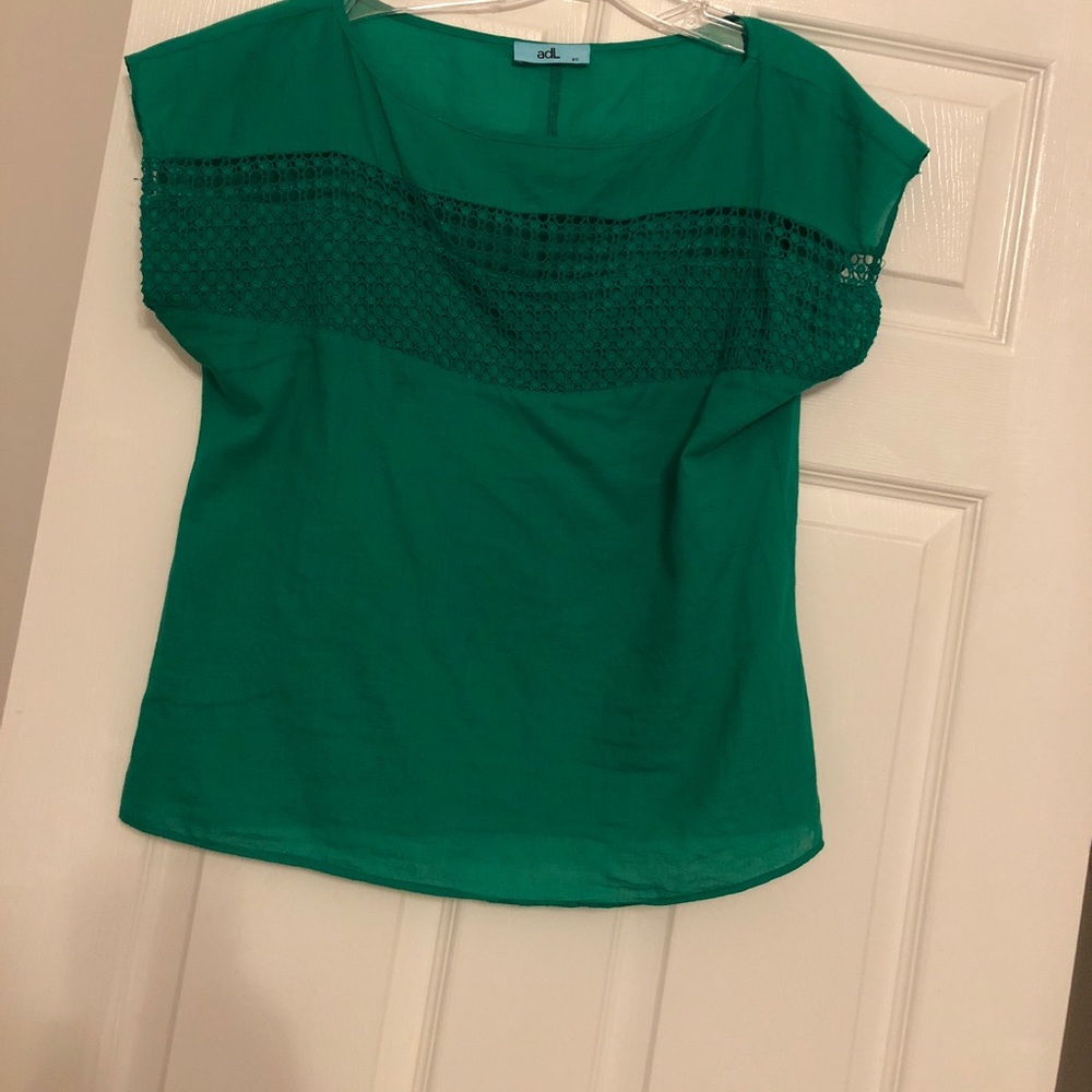 Green blouse