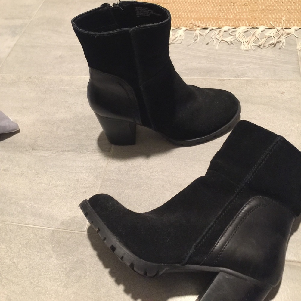 Black booties