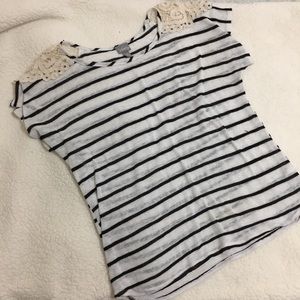 Vanity striped top