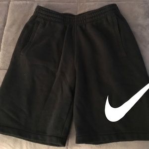 Men's Medium Nike Black Cotton Shorts