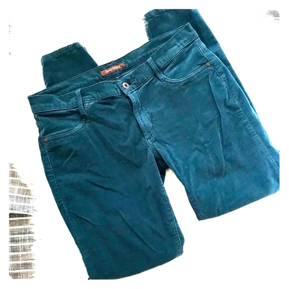 James Jeans Green Corduroy ankle jean