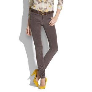 Madewell corduroy skinny pants