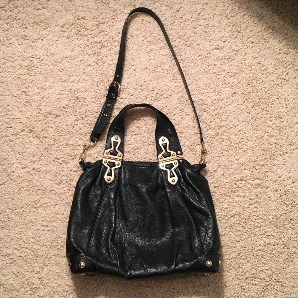 Michael Kors Black with Gold Hardware Handbag