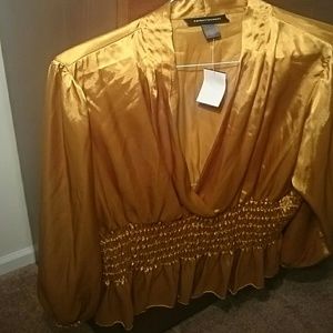 Gold Blouse