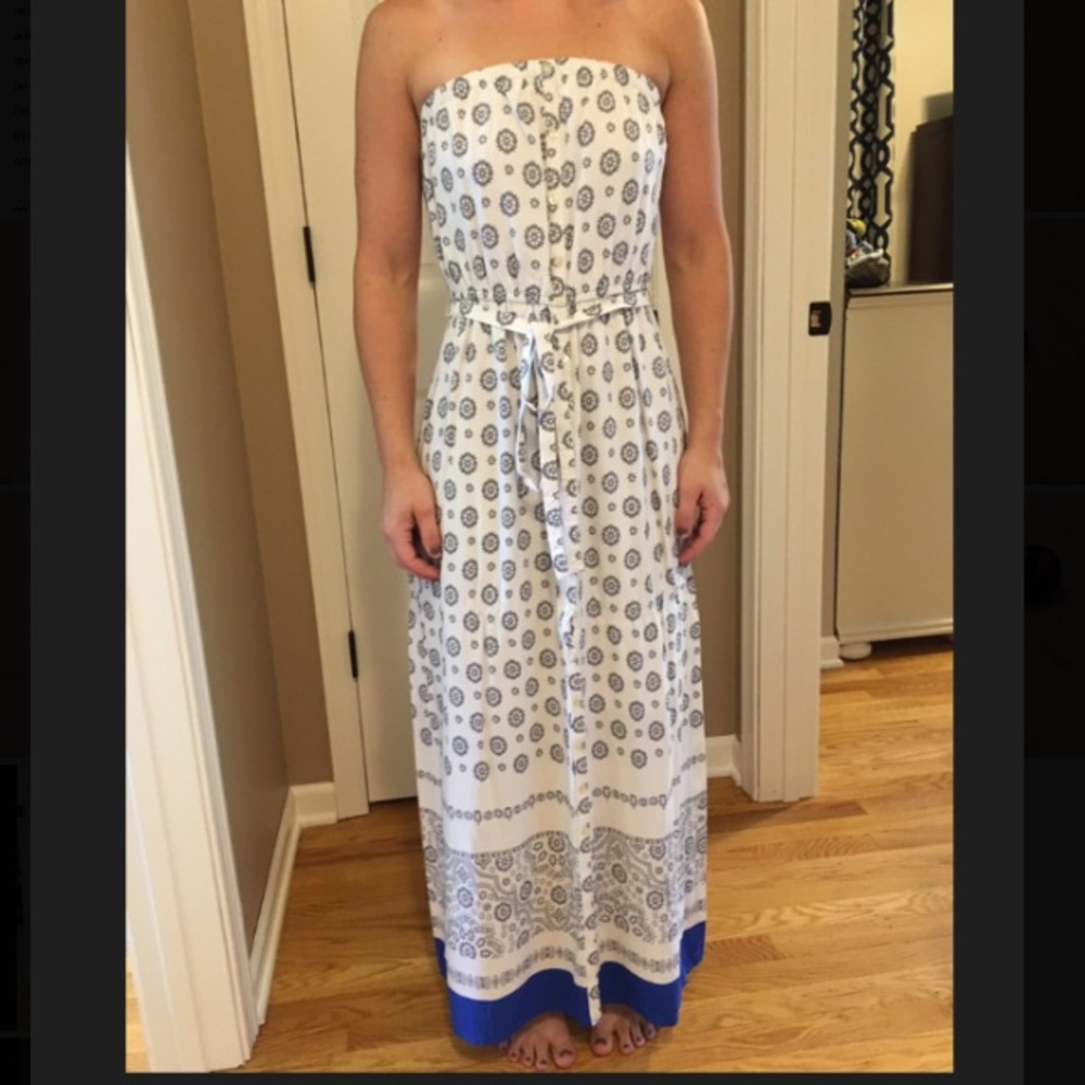 Old Navy Strapless Maxi Dress