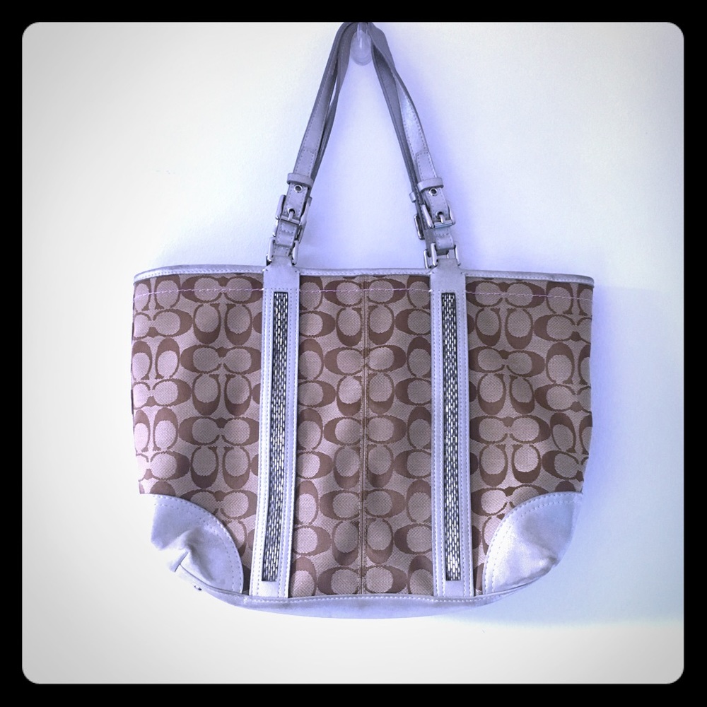 🚺 COACH Shoulder Tote Bag