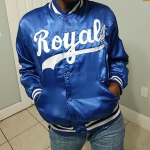 Vintage Kansas City Royals Satin Jacket