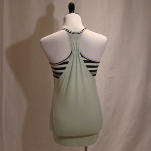 Lululemon No Limit Mint/Black Tank