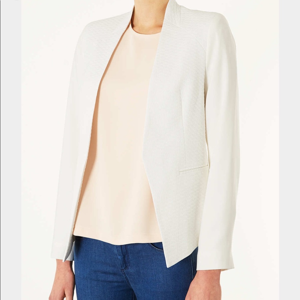 TOP SHOP white blazer