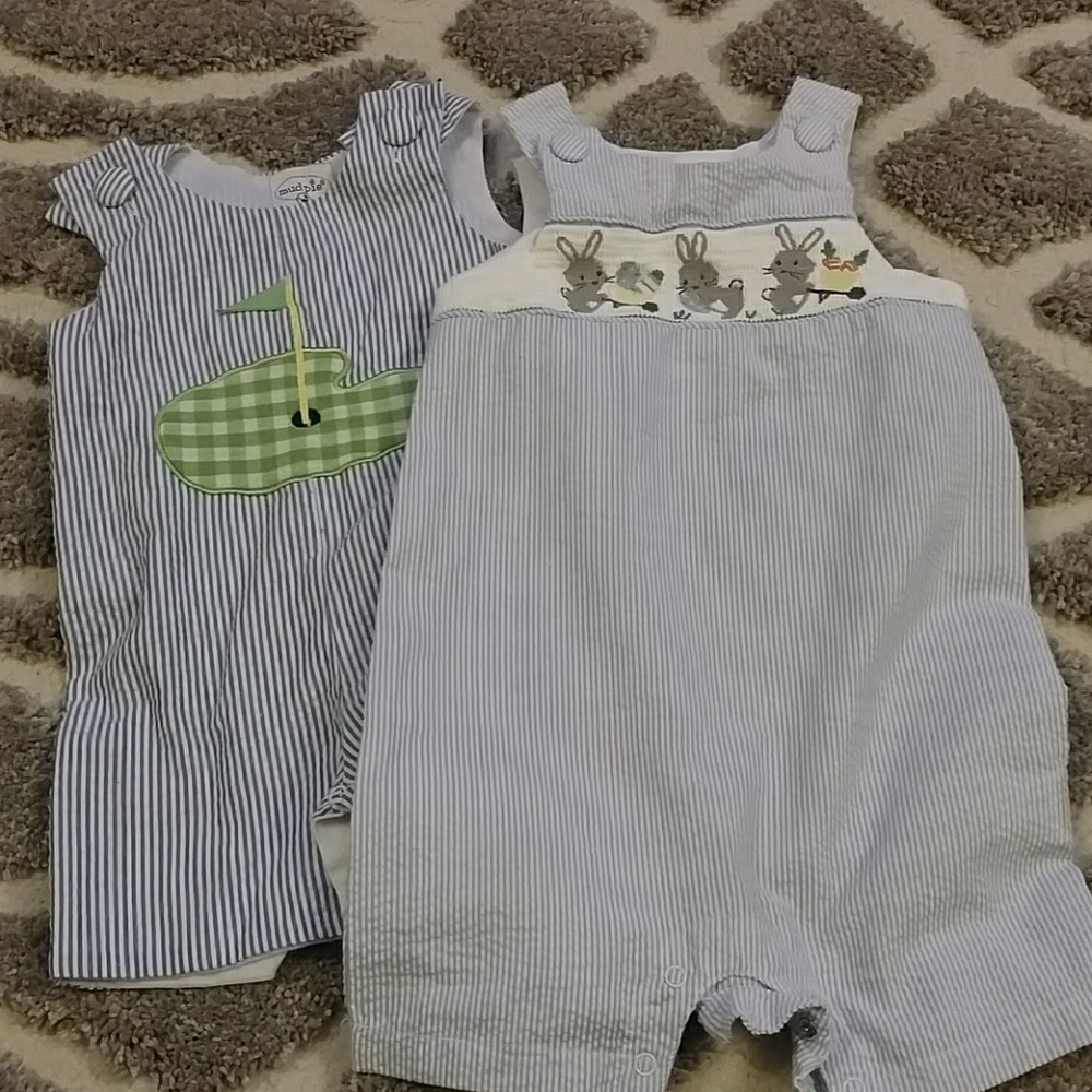 2 Mudpie shortalls