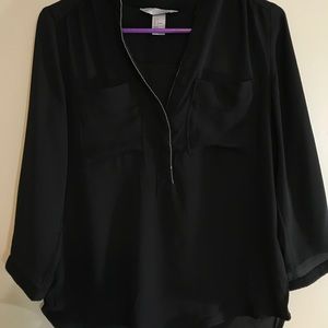 Black h&m blouse