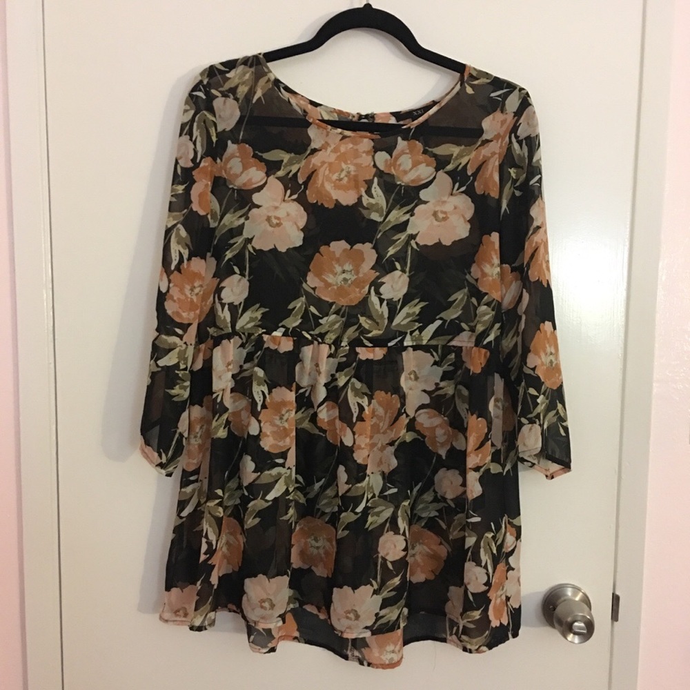SHEER BABYDOLL DRESS