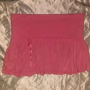 Pink skirt