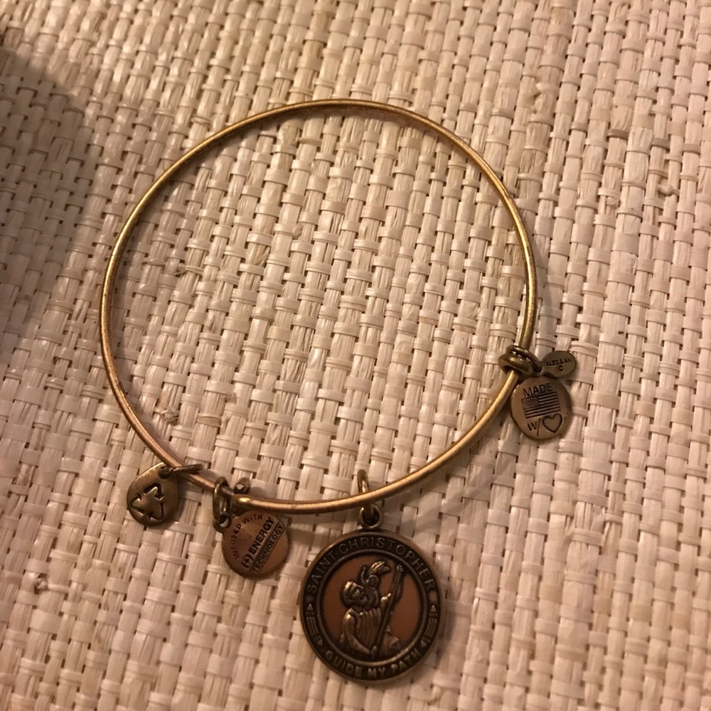 Alex and Ani saint Christopher Bracelet